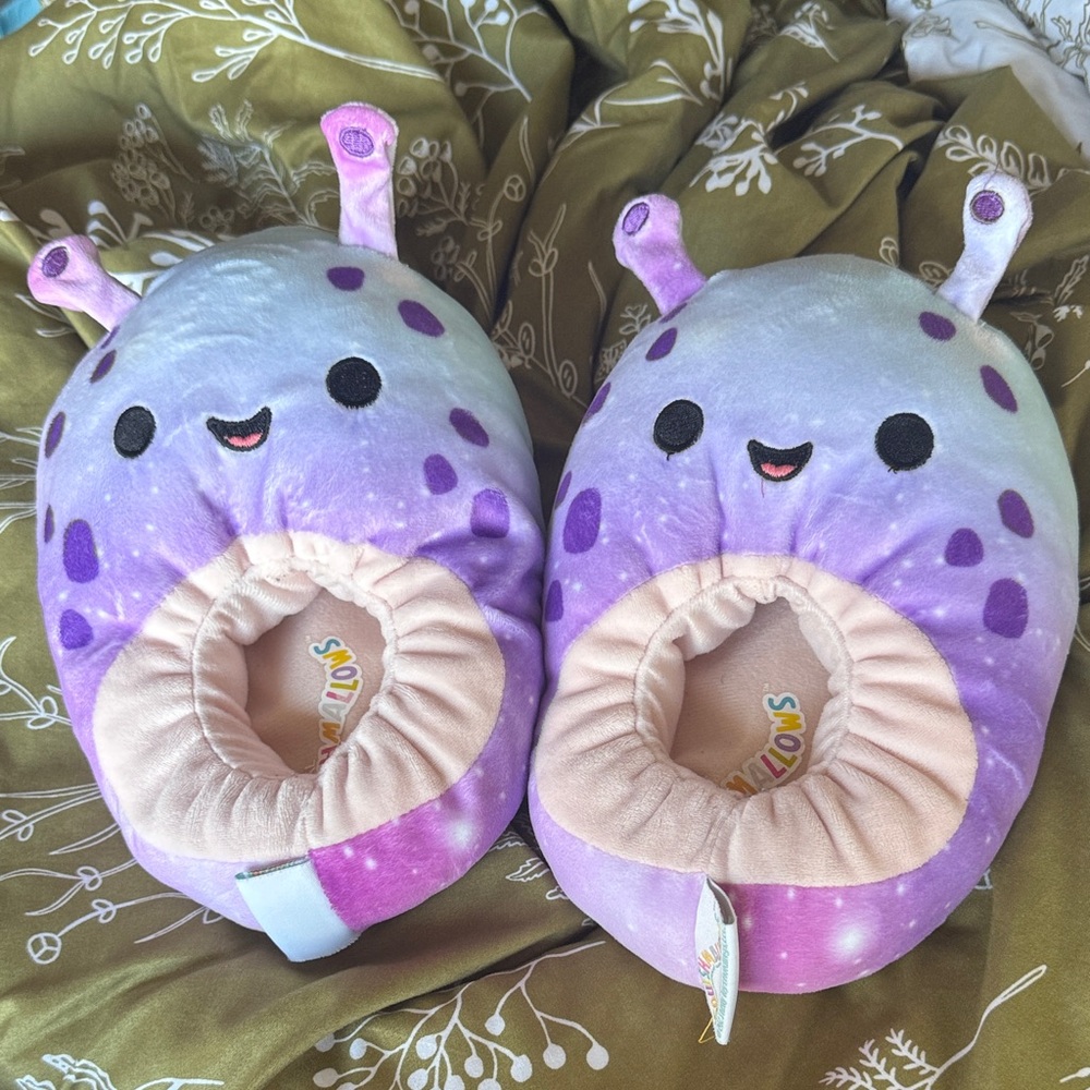 Aldi Squishmallows Alien Slippers